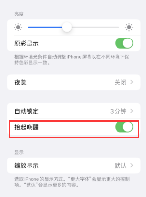 铁力苹果授权维修站分享iPhone轻点无法唤醒怎么办