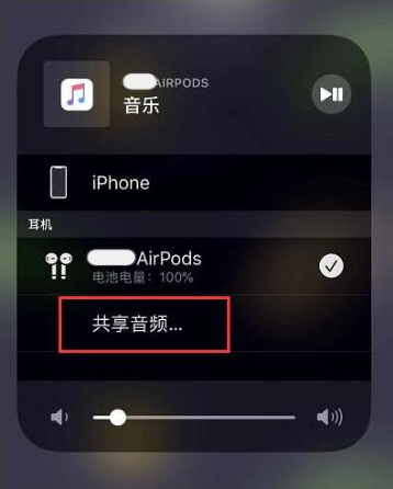 铁力苹果14音频维修点分享iPhone14音频共享设置方法 