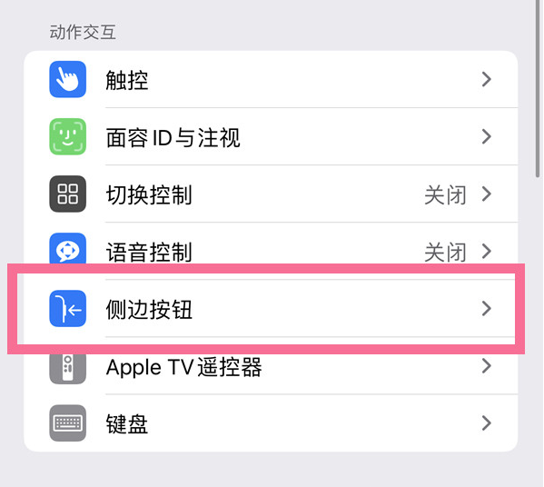 铁力苹果14维修店分享iPhone14 Plus侧键双击下载功能关闭方法 