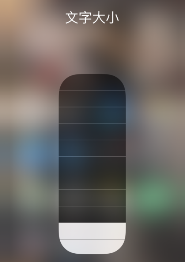 铁力苹果手机维修分享小技巧：在 iPhone 控制中心快速调节字体大小 